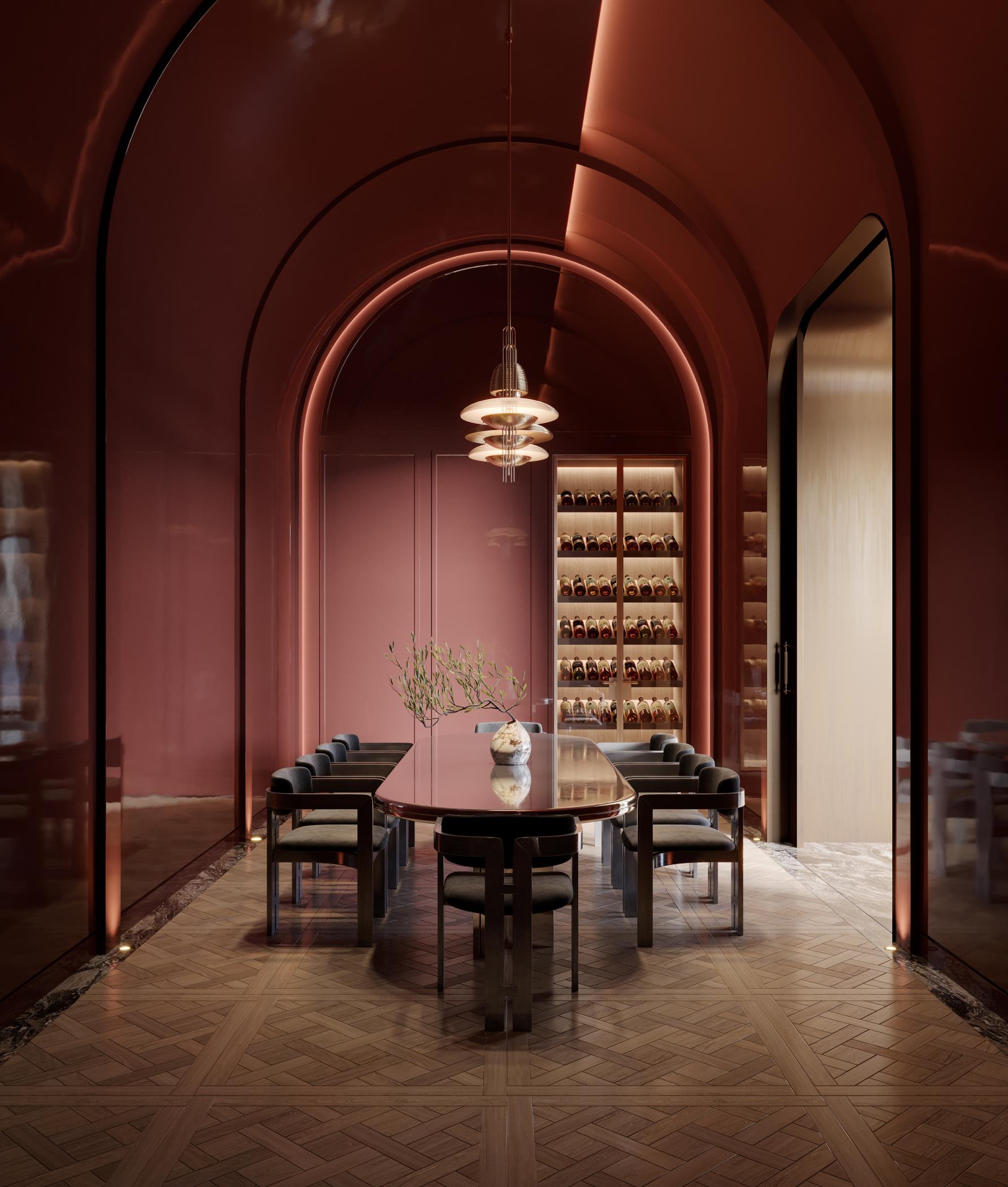 The Carlyle Residences Wine Tasting Room